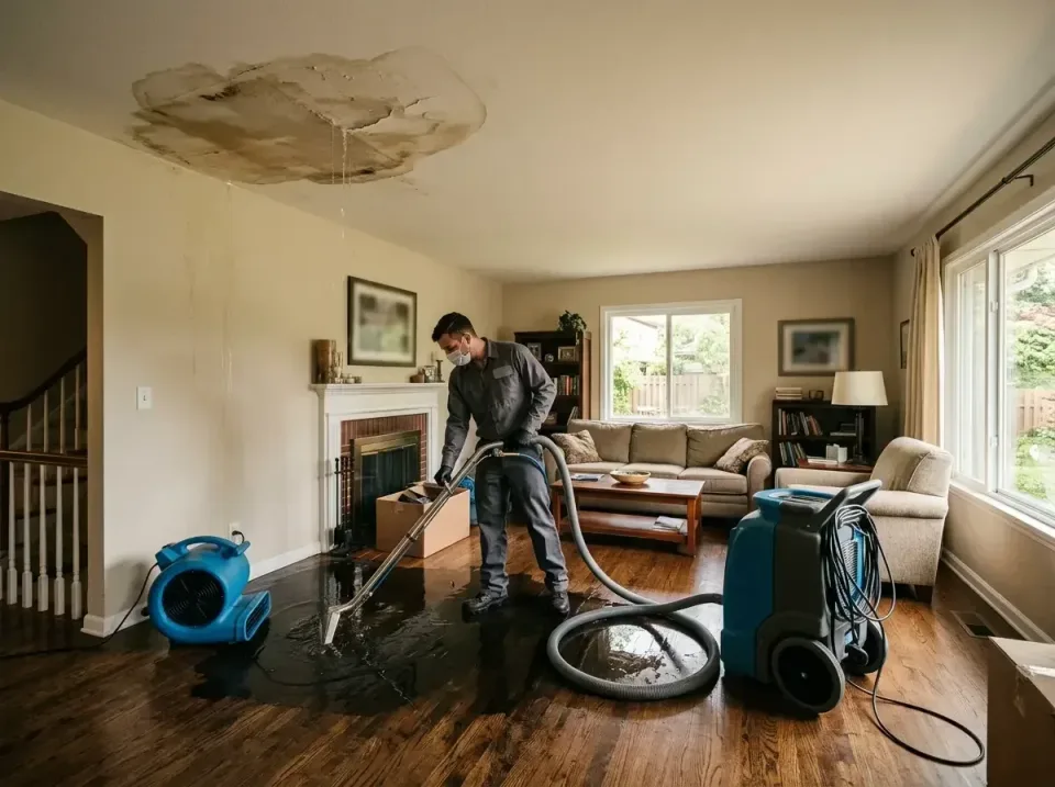 attic-pipe-burst-ceiling-drip-008 — frequently asked questions, Water Damage Restoration & Carpet Care in Parkwood, CA